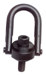 Hoist Ring - 3/8-16; .54'' Thread Length; 1000 lb Rating Load; 2.67'' OAL - Top Tool & Supply