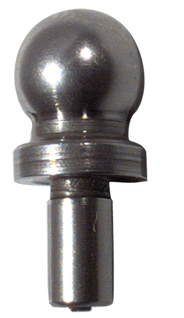 #10607 - 1/2'' Ball Diameter - 3/8'' Shank Diameter - Short Shank Inspection Tooling Ball - Top Tool & Supply