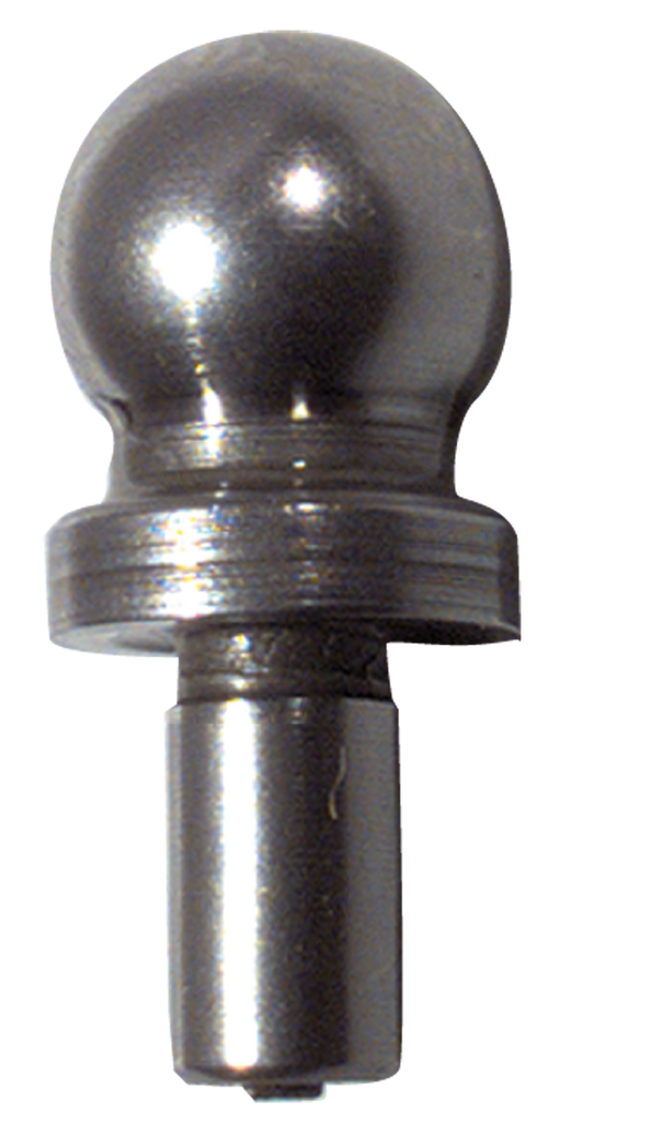 #10606 - 1/2'' Ball Diameter - .2497'' Shank Diameter - Short Shank Inspection Tooling Ball - Top Tool & Supply