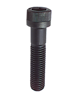 M8 - 1.25 x 25 - Black Finish Heat Treated Alloy Steel - Cap Screws - Socket Head - Top Tool & Supply