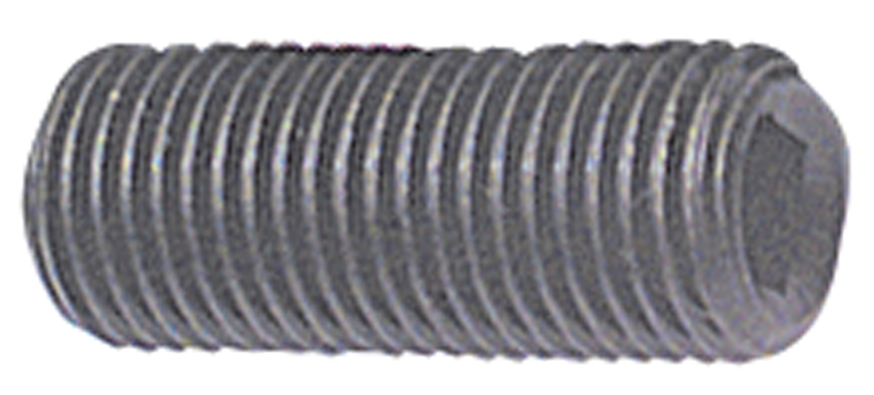 0-80 x 1/8 - Black Finish Heat Treated Alloy Steel - Socket Set Screws - Cup Point - Top Tool & Supply