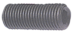 0-80 x 1/16 - Black Finish Heat Treated Alloy Steel - Socket Set Screws - Cup Point - Top Tool & Supply