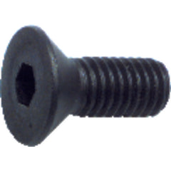 #10-24 × 3/8″ - Black Finish Heat Treated Alloy Steel - Cap Screws - Flat Head - Top Tool & Supply