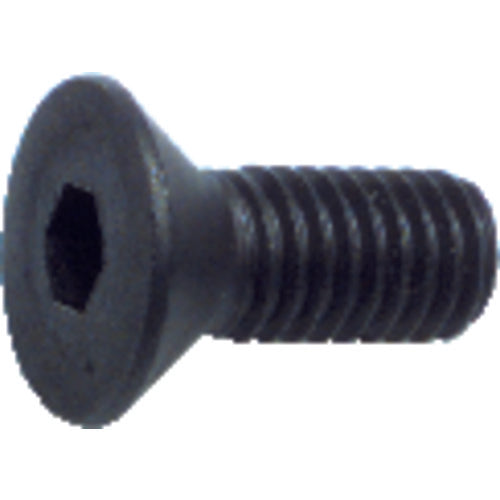 #4-40 × 3/8″ - Black Finish Heat Treated Alloy Steel - Cap Screws - Flat Head - Top Tool & Supply