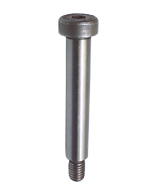 M10 x 80 - Black Finish Heat Treated Alloy Steel - Shoulder Screws - Socket Head - Top Tool & Supply