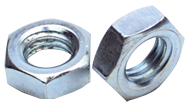 7/8-9 - Zinc / Bright - Hex Jam Nut - Top Tool & Supply