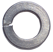 1 Bolt Size - Zinc Plated Carbon Steel - Lock Washer - Top Tool & Supply