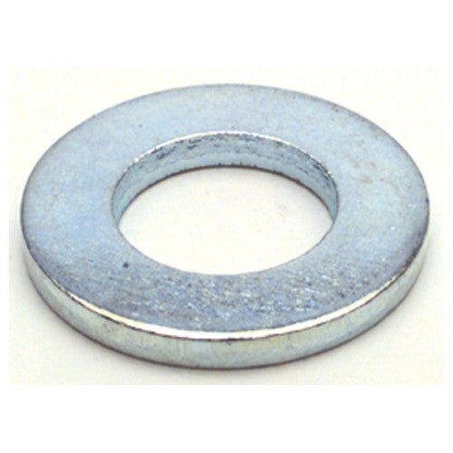 M6 Bolt Size - Zinc Plated Carbon Steel - Flat Washer - Top Tool & Supply