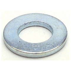 M6 Bolt Size - Zinc Plated Carbon Steel - Flat Washer - Top Tool & Supply