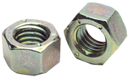1-8 - Zinc / Yellow / Bright - Finished Hex Nut - Top Tool & Supply