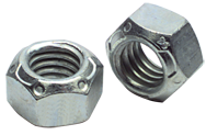 1/2-13 - Zinc / Bright - Stover Lock Nut - Top Tool & Supply