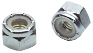 5/8-18 - Zinc / Bright - Nylon Insert Stop Nut - Top Tool & Supply