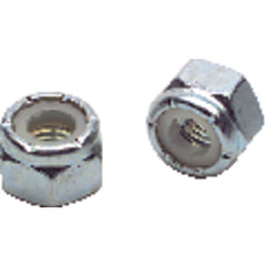 1/4″-28 - Zinc / Bright - Nylon Insert Stop Nut - Top Tool & Supply