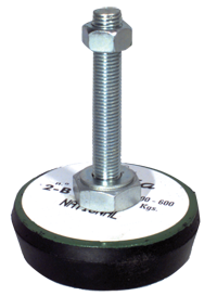 Machinery Mount - #2B 4-5/16'' Diameter - 16mm Bolt - Top Tool & Supply