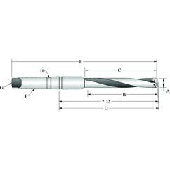 25010H-004IS T-A® Spade Blade Holder - Helical Flute- Series 1 - Top Tool & Supply