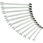 STEELMAN PRO 12-Piece Metric 144-Tooth Ratcheting Wrench Set - Top Tool & Supply