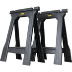 STANLEY® Junior Folding Sawhorse Twin Pack - Top Tool & Supply