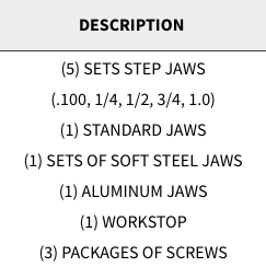 Snap Jaws - Basic 4" Set - Part #  4PKG-001 - Top Tool & Supply