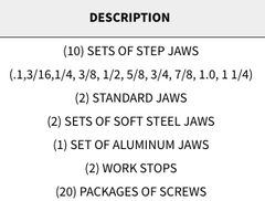Snap Jaws - Advanced 6" Set - Part #  6PKG-100 - Top Tool & Supply