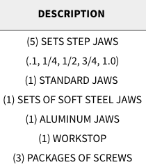 Snap Jaws - Basic 6" Set - Part #  6PKG-001 - Top Tool & Supply