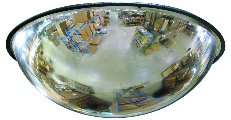 36" Full Dome Mirror With Plastic Back - Top Tool & Supply