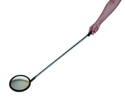 8" Inspection Convex Mirror With Handle - Top Tool & Supply