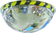 18" Full Dome Mirror With Safety Border - Top Tool & Supply