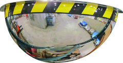26" Half Dome Mirror-Safety Border - Top Tool & Supply