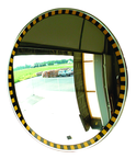 30" Outdoor Convex Mirror Safety Border - Top Tool & Supply