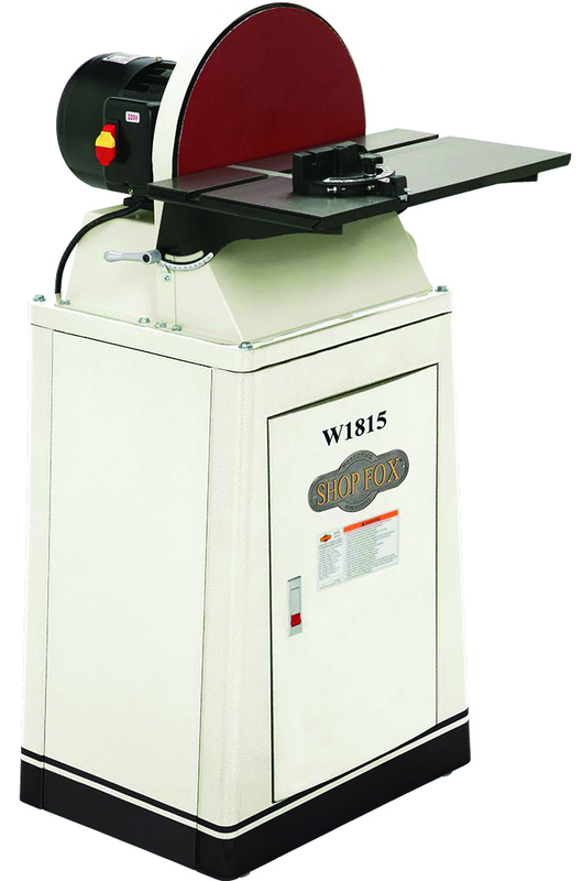 15" Disc Sander with Brand and Stand - Top Tool & Supply