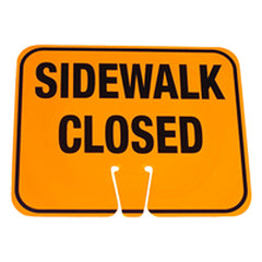 Cone Sign Sidewalk Closed - Top Tool & Supply