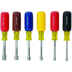 STANLEY® 7 Piece Vinyl Grip Metric Nut Driver Set - Top Tool & Supply