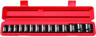 Tekton 1/2" Drive Shallow Impact Socket Set (Mm) - Top Tool & Supply