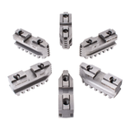 Hard Master Jaws for Scroll Chuck 6" 6-Jaw 6 Pc Set - Top Tool & Supply