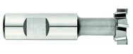 1 x 5/32 x 3/4 Shank - HSS - T-Slot Shank Type Cutter - 8T - TiN Coated - Top Tool & Supply
