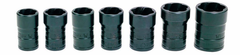 7 Pc. - 1/2" Drive Turbosocket Set - Metric - Top Tool & Supply