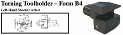 VDI Turning Toolholder - Form B4 (Left-Hand Short-Inverted) - Part #: CNC86 24.2016 - Top Tool & Supply