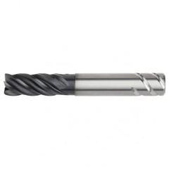 1/2x1/2x1-1/4x2-1/4x4 .030R 5FL Carbide End Mill-Round Shank-AlTiN - Top Tool & Supply