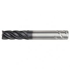 3/4x3/4x1-1/2x4 .030R 5FL Carbide End Mill-Weldon Shank-AlTiN - Top Tool & Supply