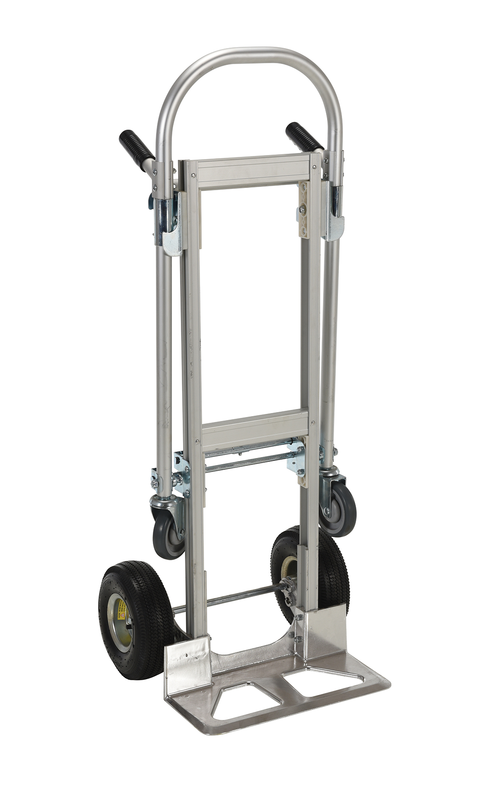 Aluminum Frame Hand Truck/Platform Truck - #CAHT-500; 500 lb Capacity - Top Tool & Supply