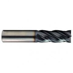 1/4 x 1/4 x 3/4 x 2-1/2 4Fl  Square Carbide End Mill - TiALN - Top Tool & Supply