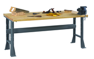 72 x 36 x 33-1/2" - Wood Bench Top Work Bench - Top Tool & Supply