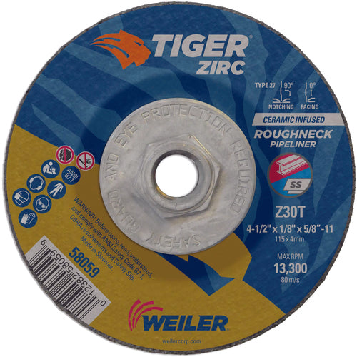 7X1/8 Z30T ZIRC T27 ROUGHNECK WHL - Top Tool & Supply