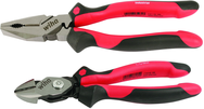 2 Pc. Set Industrial Soft Grip Linemen's Pliers and BiCut Combo Pack - Top Tool & Supply