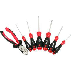 7PC SET PLIERS/SCREWDRIVERS - Top Tool & Supply