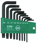 26 Piece  - T5 - T50 and .050 - 3/8 - Torx & Ball End Hex - L-Key Set - Top Tool & Supply