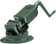 2-Axis Precision Angular Vise 6" Jaw Width, 1-3/4" Jaw Depth - Top Tool & Supply