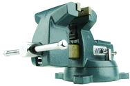 744, 740 Series Mechanics Vise - Swivel Base, 4" Jaw Width, 4-1/2" Jaw Opening, 3-7/8" Throat Depth - Top Tool & Supply