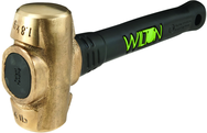 4 lb Head, 12" B.A.S.H® Brass Hammer - Top Tool & Supply