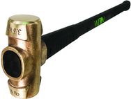 8 lb Head, 30" B.A.S.H® Brass Hammer - Top Tool & Supply